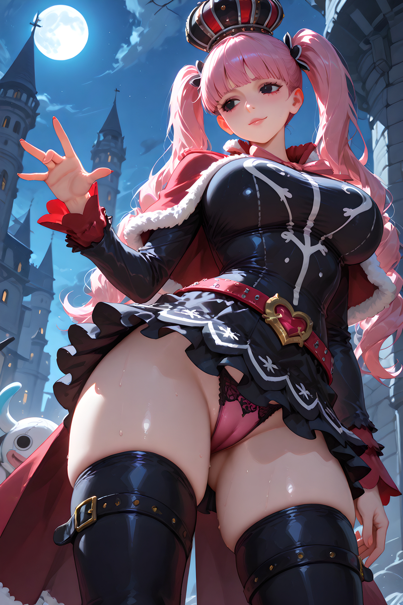 Perona_undress panty-pixiv插画-作品交流服务