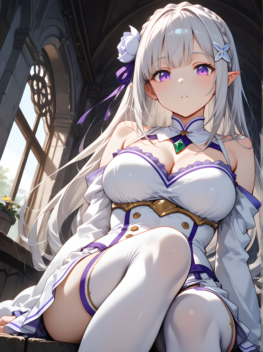 Re:Zero Emilia-pixiv插画-作品交流服务