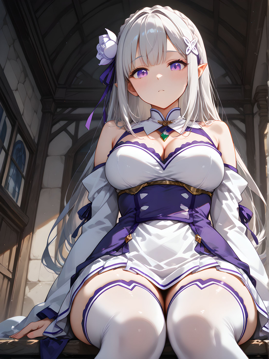 Re:Zero Emilia-pixiv插画-作品交流服务