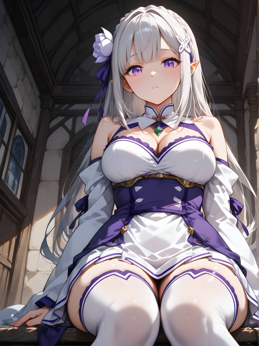 Re:Zero Emilia-pixiv插画-作品交流服务