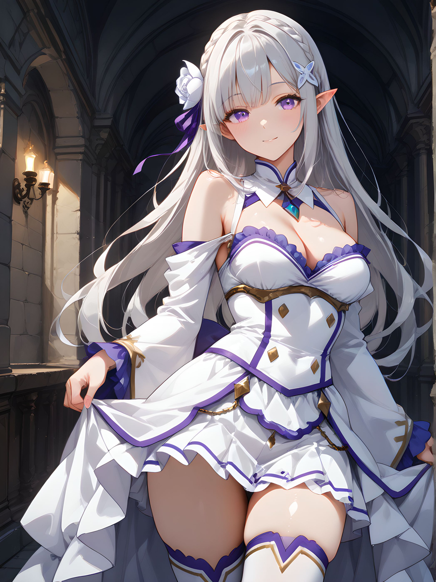 Re:Zero Emilia-pixiv插画-作品交流服务