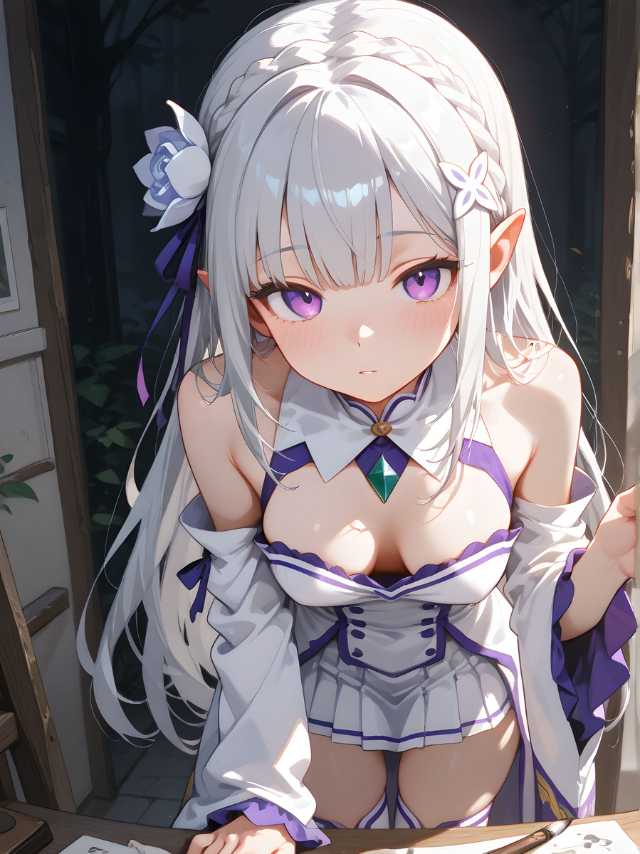 Re:Zero Emilia-pixiv插画-作品交流服务