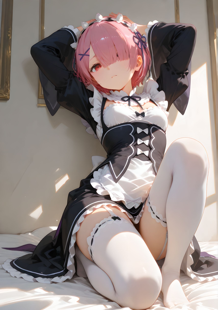 Ram_Re:Zero-pixiv插画-作品交流服务