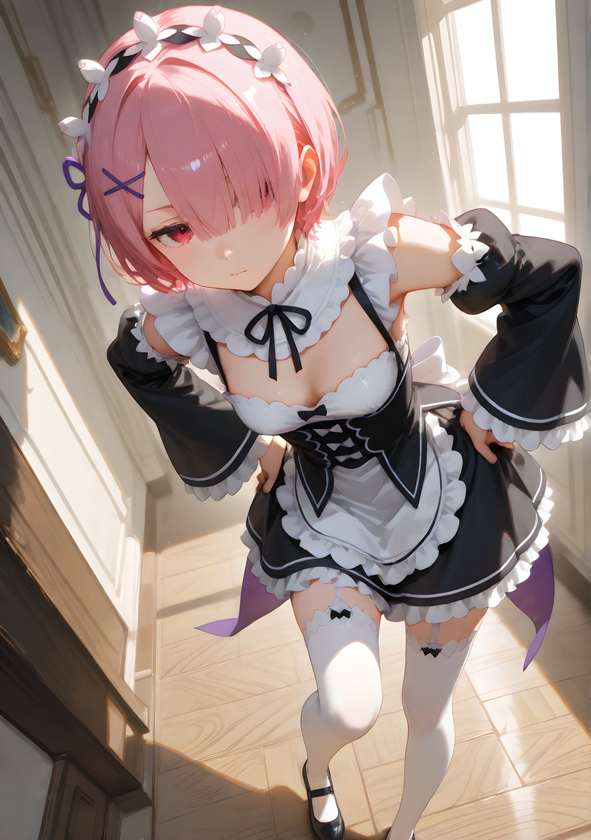 Ram_Re:Zero-pixiv插画-作品交流服务