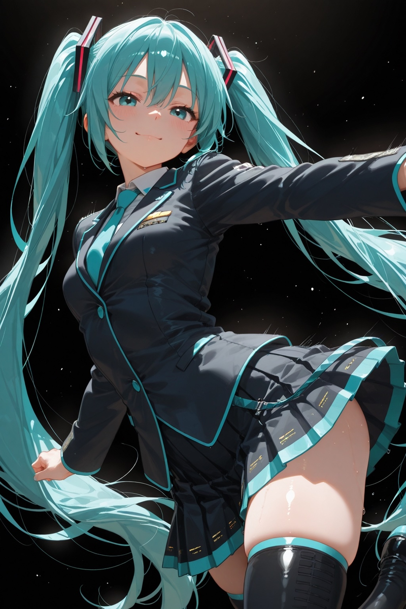Miku Hatsune_Dancing-pixiv插画-作品交流服务