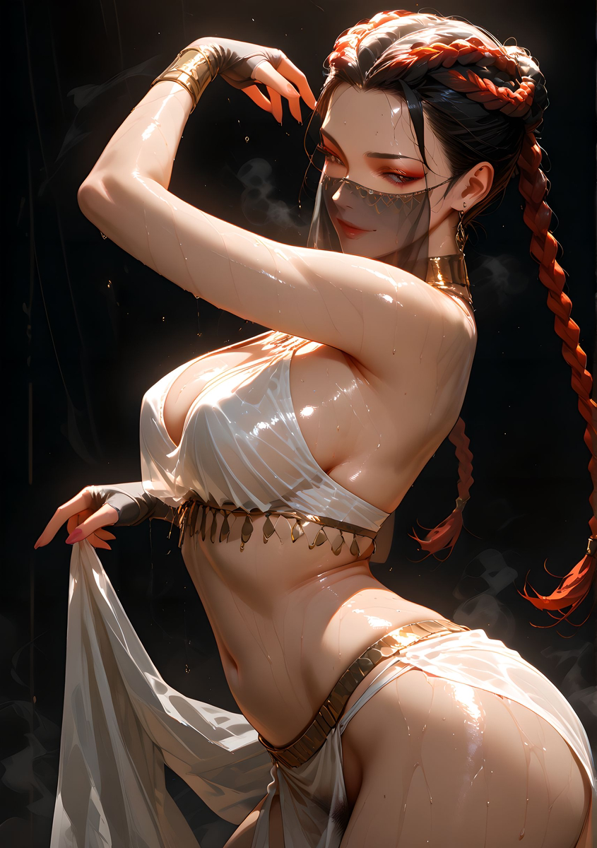 Apex Loba_Arabian costume-pixiv插画-作品交流服务