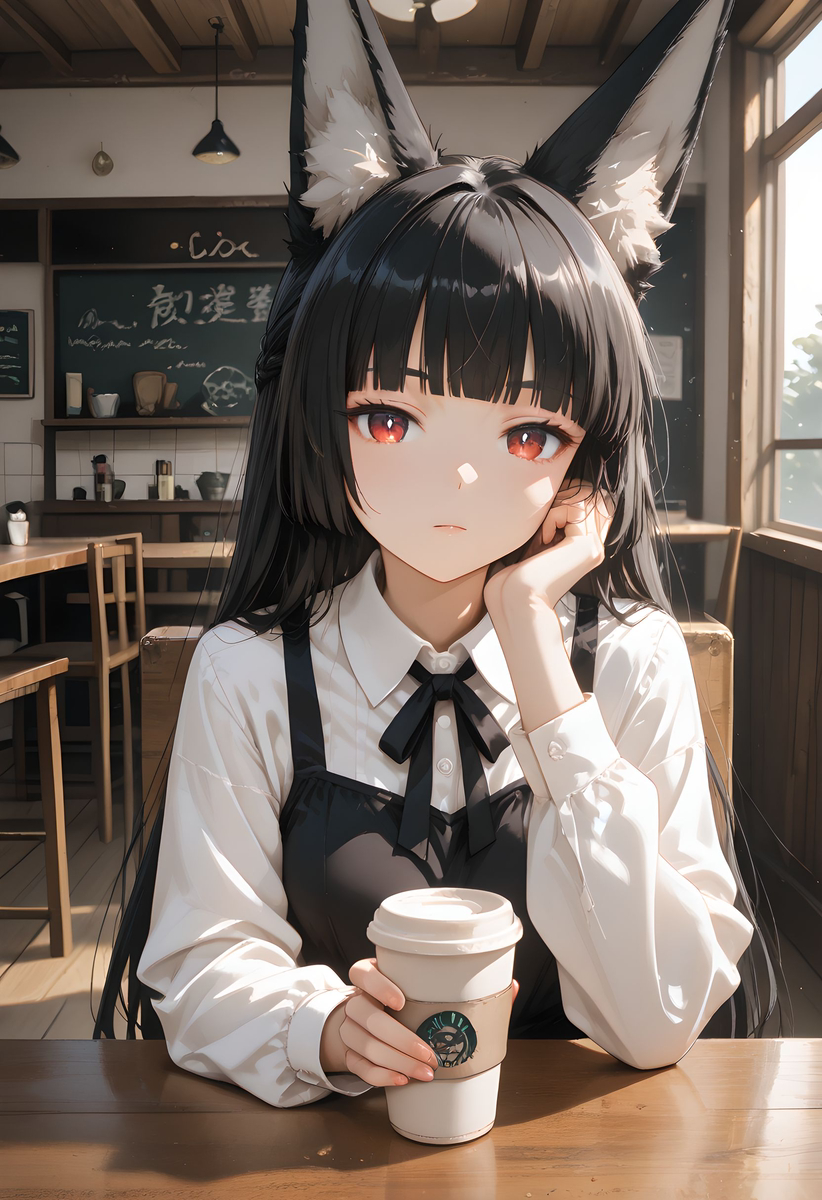 图片[5]-Miyabi Hoshimi_Coffee Break-pixiv插画-作品交流服务