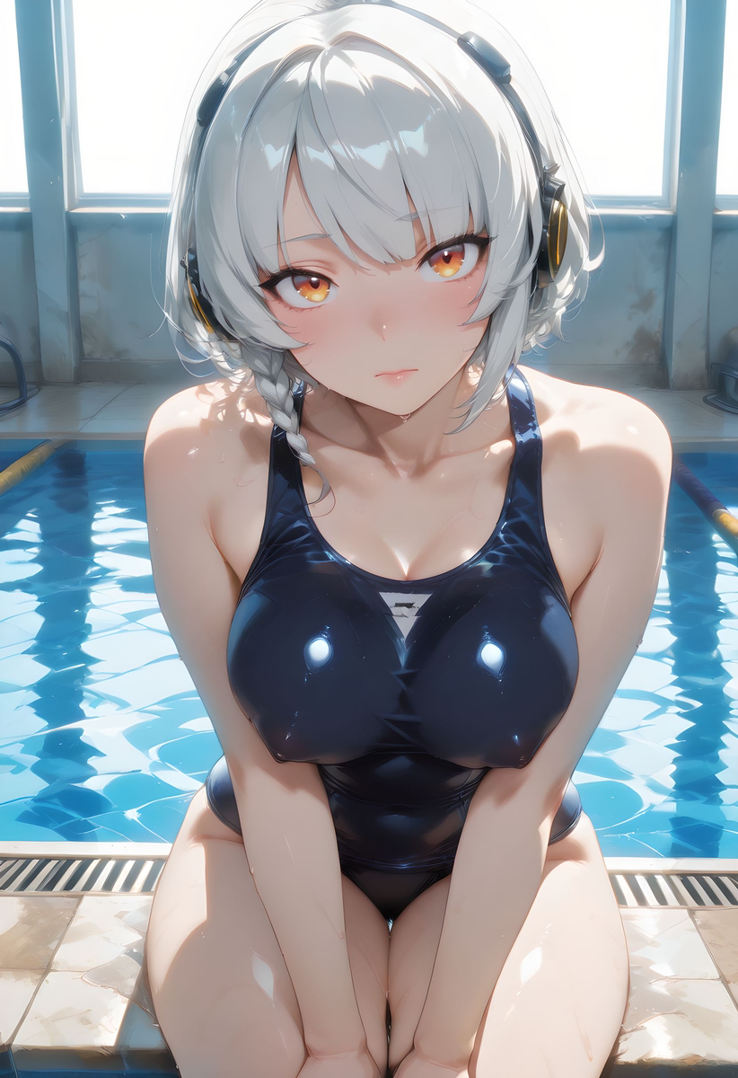 图片[5]-Anby Demara_School swimwear-pixiv插画-作品交流服务