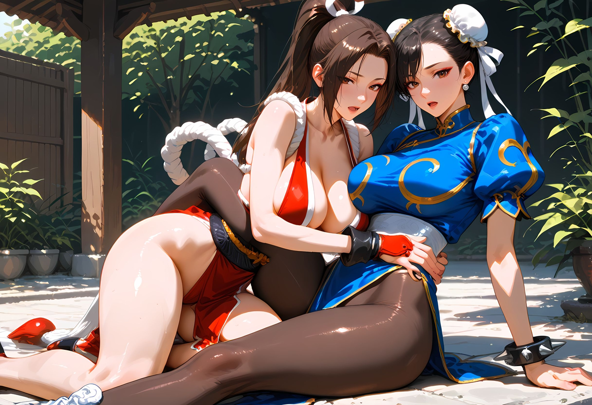图片[7]-Chun-Li and Mai Shiranui-pixiv插画-作品交流服务