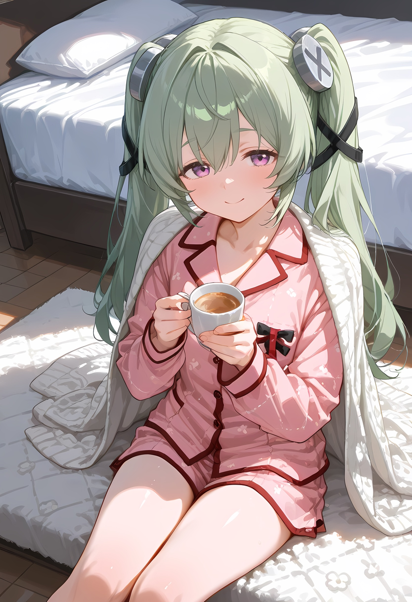 Corin Wickes_Morning Pajamas-pixiv插画-作品交流服务