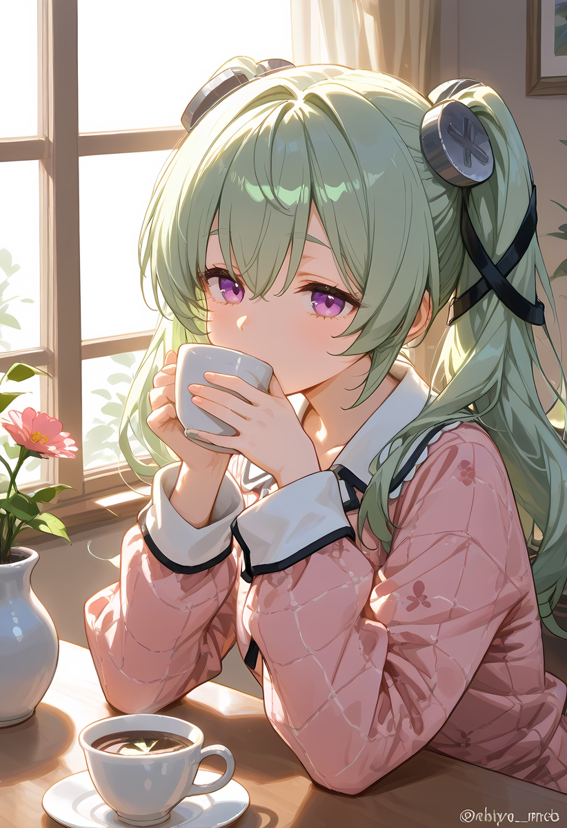 Corin Wickes_Morning Pajamas-pixiv插画-作品交流服务