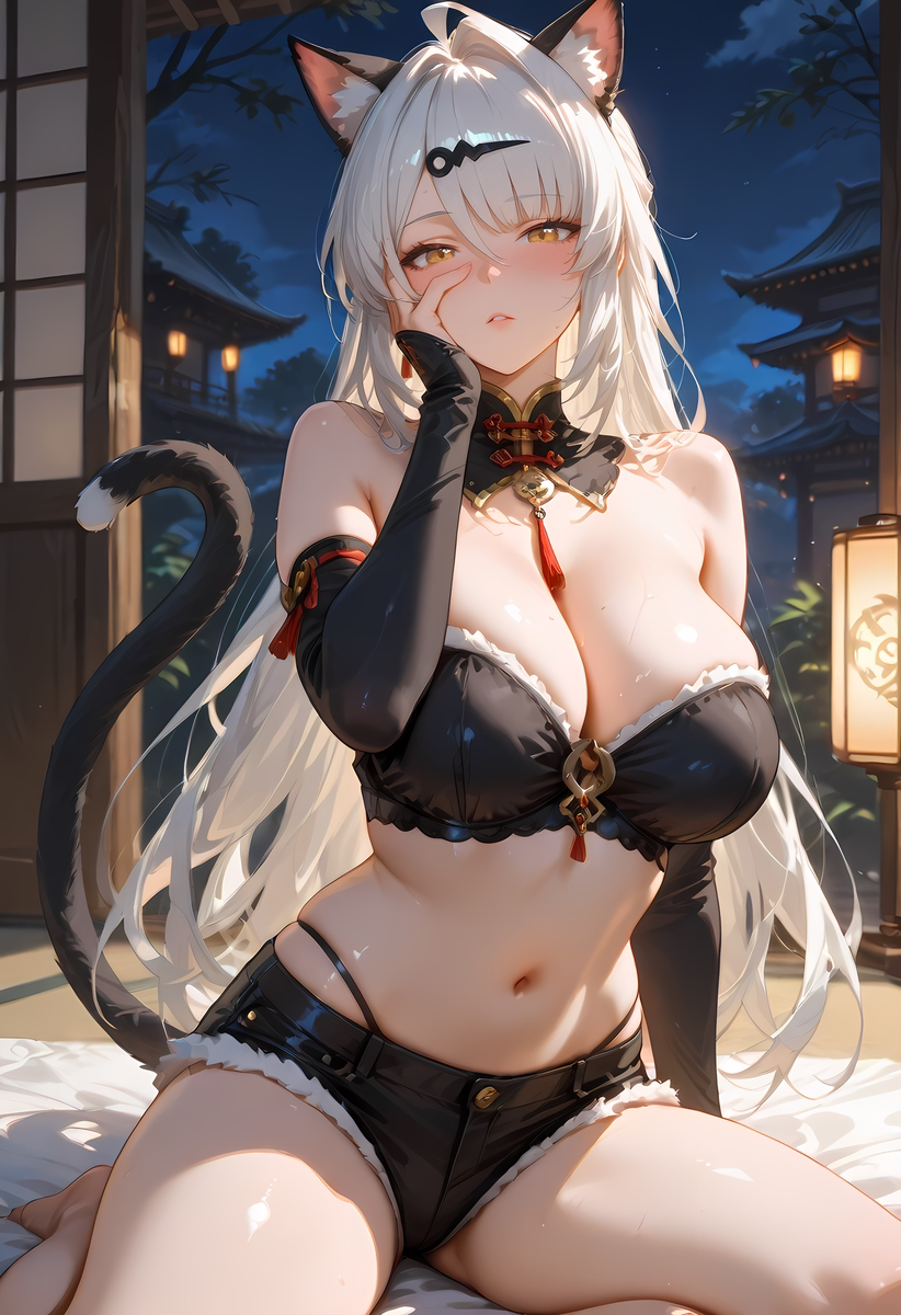 图片[5]-Yixuan_Black cat cosplay-pixiv插画-作品交流服务