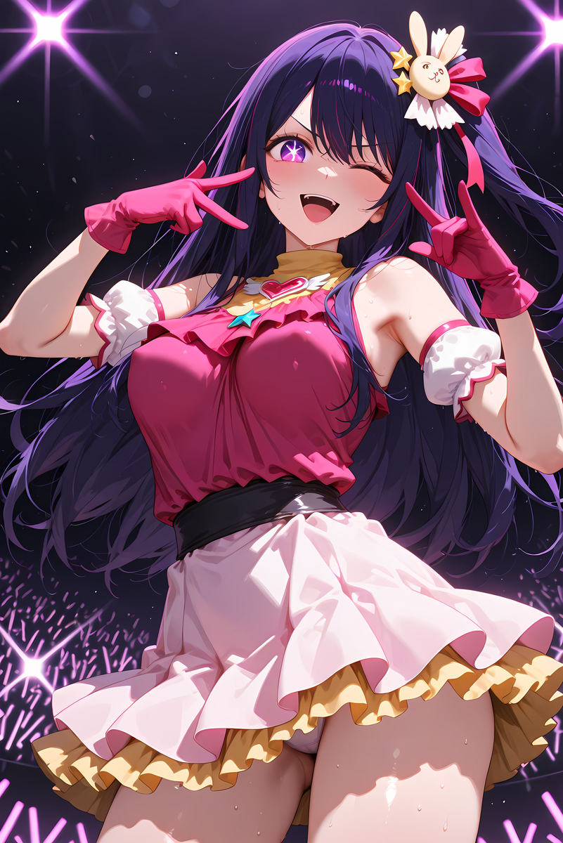 Hoshino Ai_on stage-pixiv插画-作品交流服务