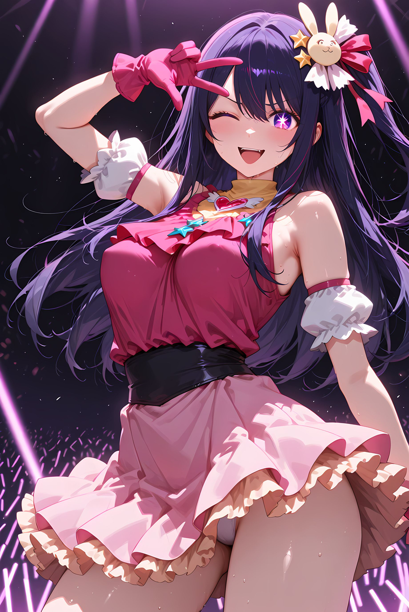 Hoshino Ai_on stage-pixiv插画-作品交流服务