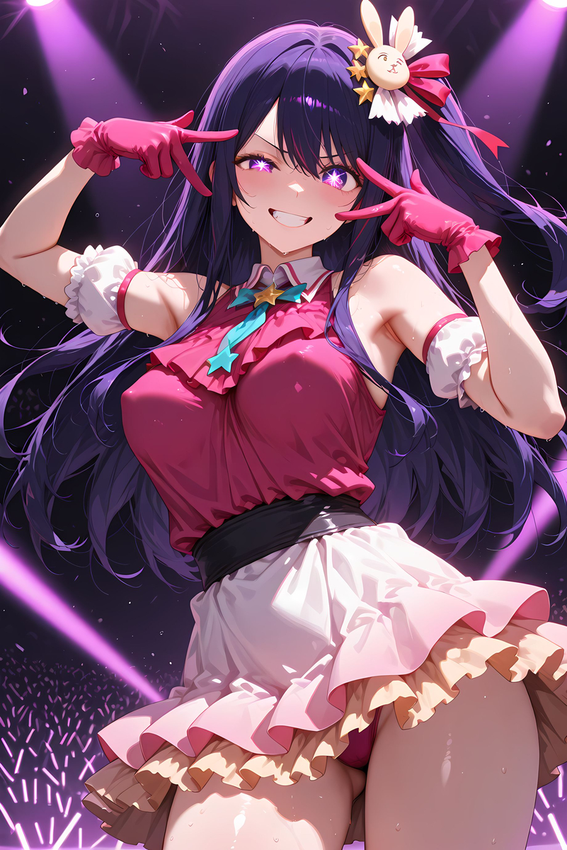 Hoshino Ai_on stage-pixiv插画-作品交流服务