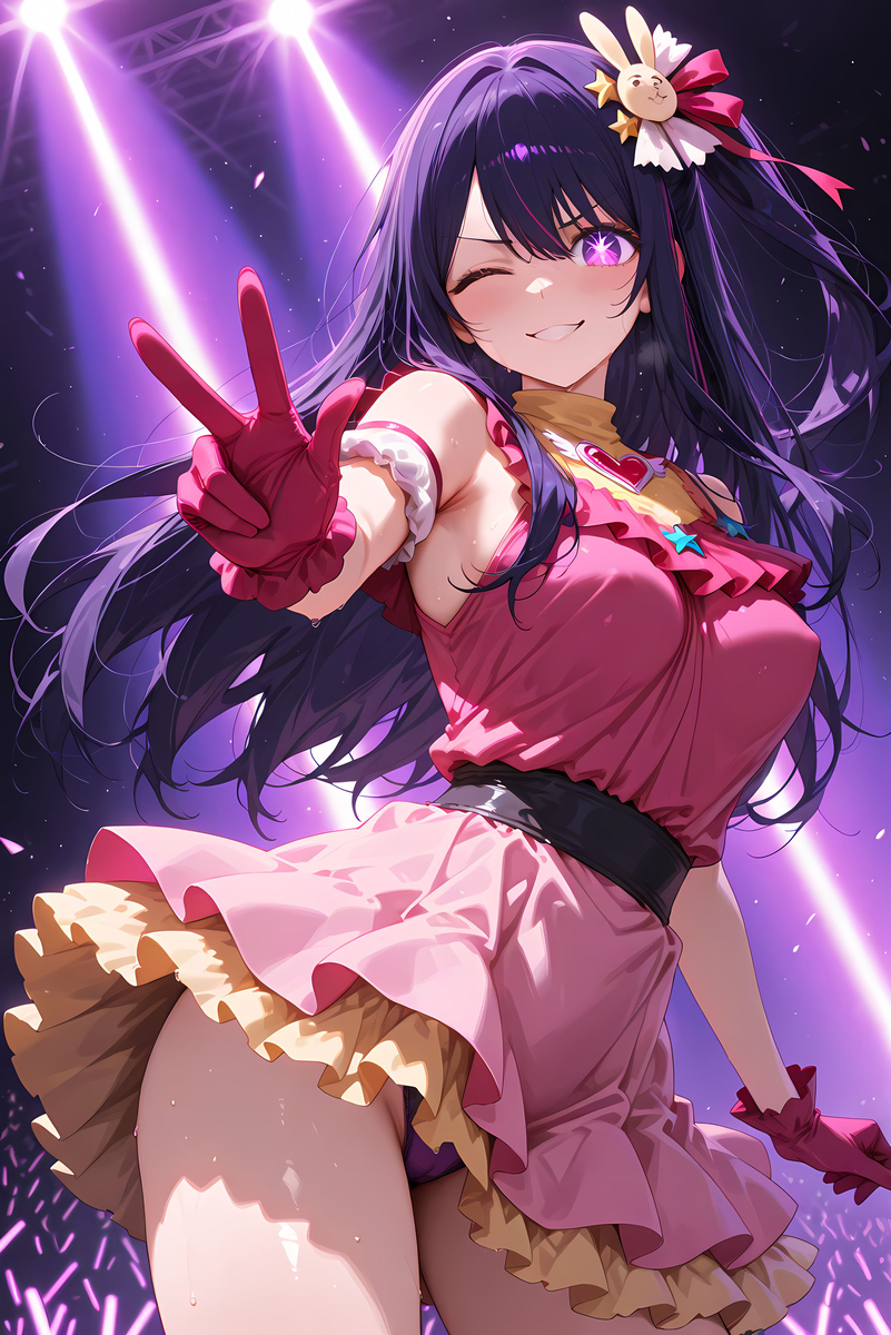 Hoshino Ai_on stage-pixiv插画-作品交流服务