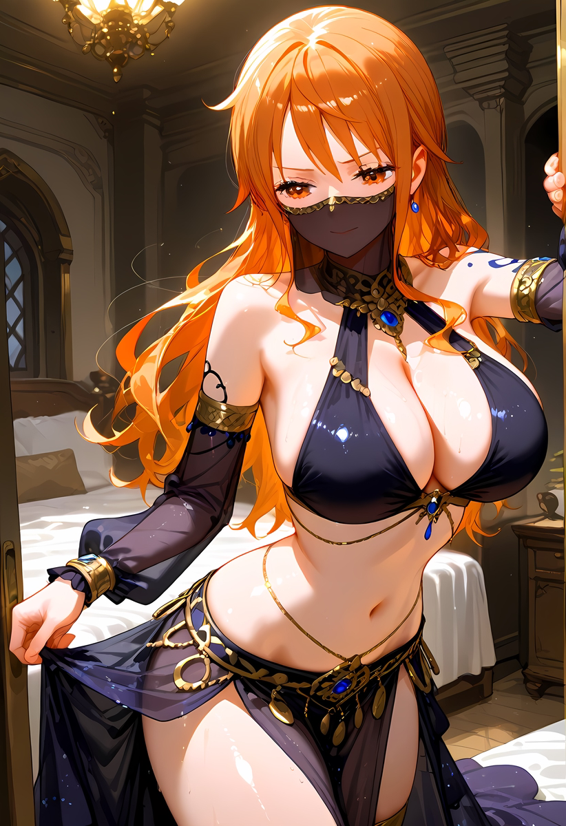 图片[5]-Nami_Arabian Belly Dancer-pixiv插画-作品交流服务