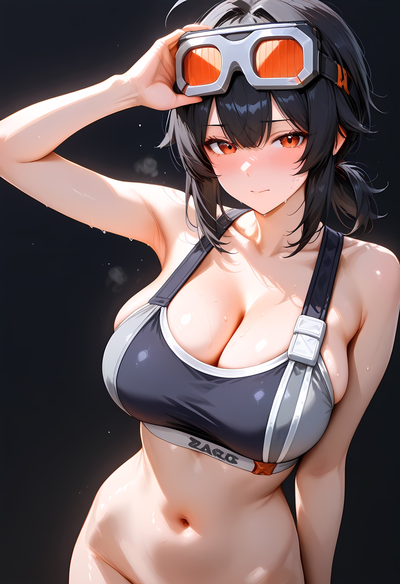 Grace Howard_Gym wear-pixiv插画-作品交流服务