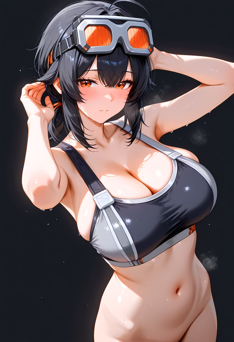 Grace Howard_Gym wear-pixiv插画-作品交流服务