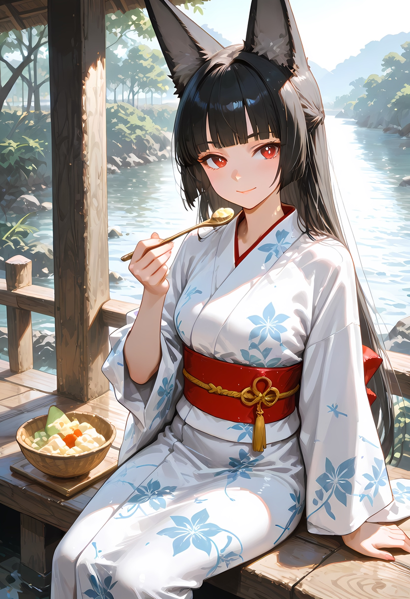 Miyabi Hoshimi_Yukata-pixiv插画-作品交流服务