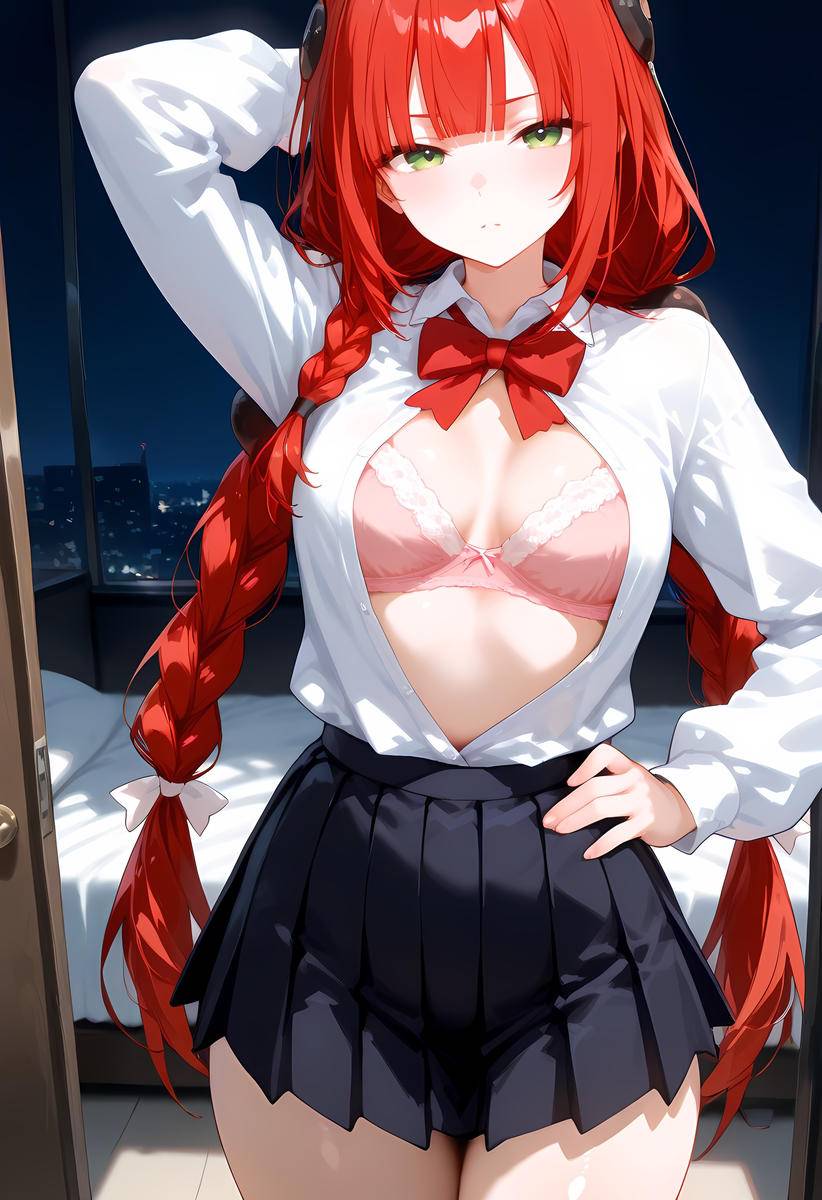 图片[6]-Yuzuha Ukinami_Undressing-pixiv插画-作品交流服务