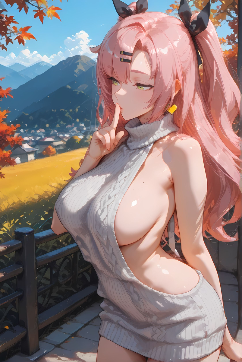 Nicole Demara_sexy sweater-pixiv插画-作品交流服务