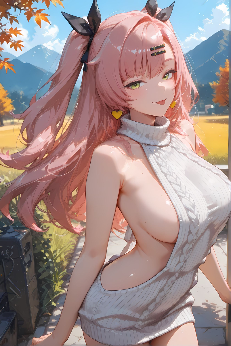 Nicole Demara_sexy sweater-pixiv插画-作品交流服务