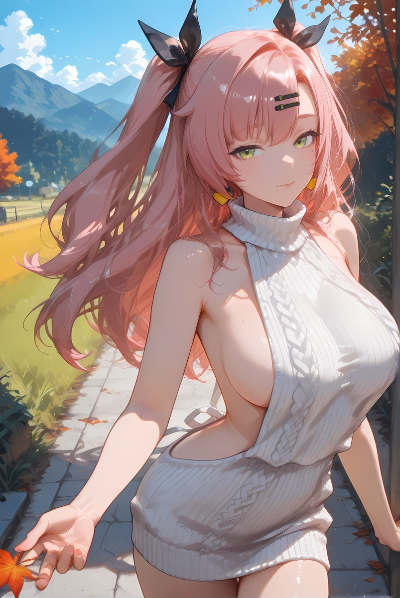 Nicole Demara_sexy sweater-pixiv插画-作品交流服务