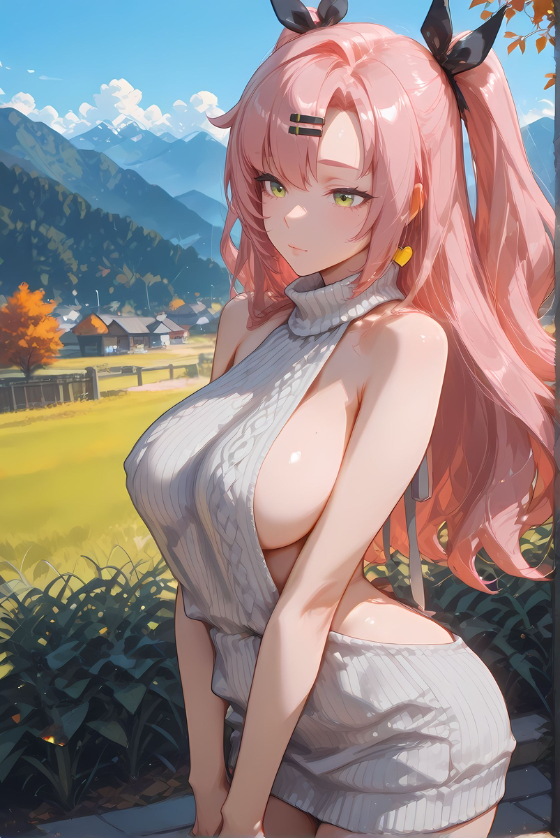 Nicole Demara_sexy sweater-pixiv插画-作品交流服务