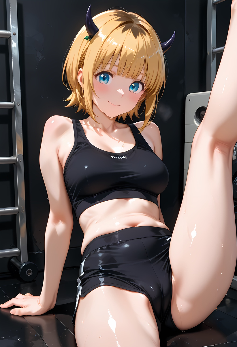 图片[5]-MEM-Cho_Sport gym wear-pixiv插画-作品交流服务