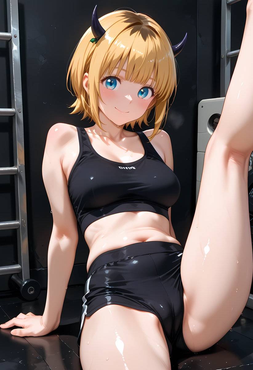 图片[5]-MEM-Cho_Sport gym wear-pixiv插画-作品交流服务