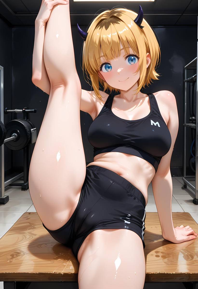 图片[6]-MEM-Cho_Sport gym wear-pixiv插画-作品交流服务