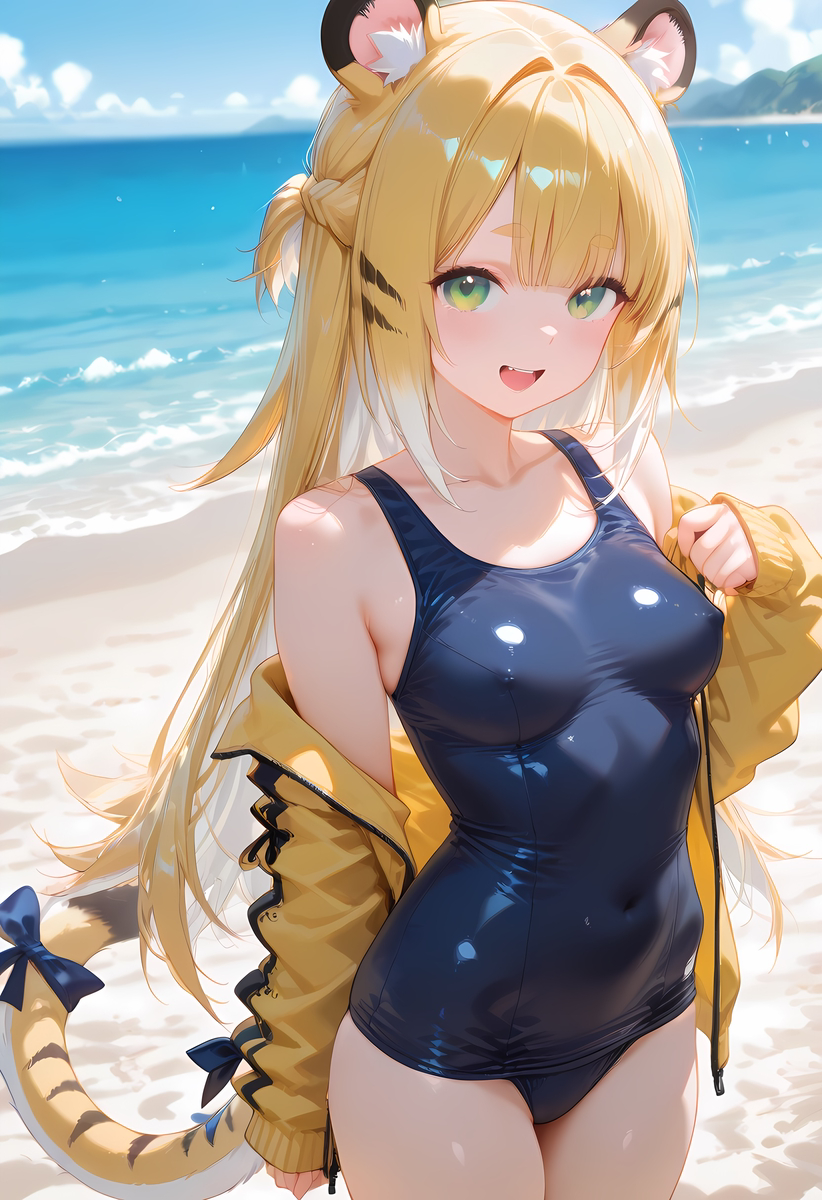 图片[5]-Ju Fufu__school swimwear-pixiv插画-作品交流服务