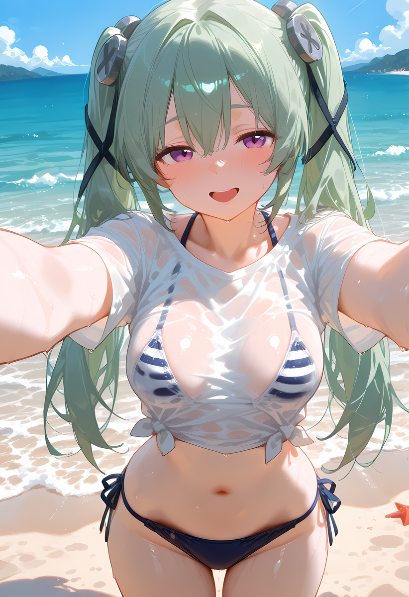 图片[6]-Corin Wickes(カリン・ウィクス)_Swimwear-pixiv插画-作品交流服务