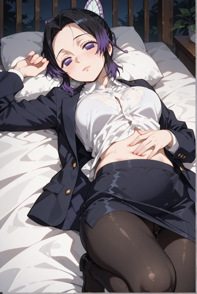 图片[6]-Shinobu Kocho_Office Lady Style-pixiv插画-作品交流服务