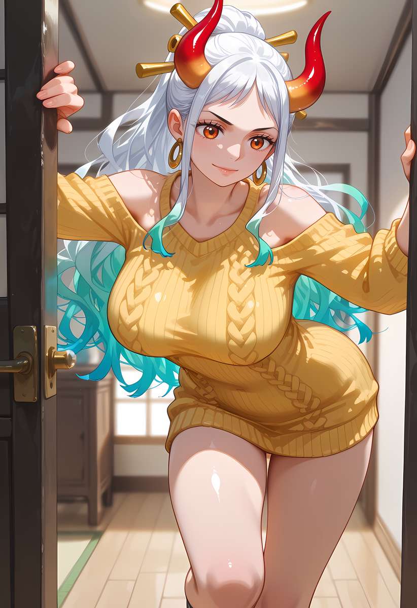 图片[5]-Yamato_Yellow Sweater-pixiv插画-作品交流服务