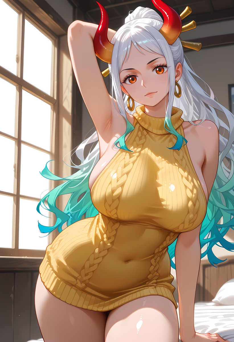 图片[7]-Yamato_Yellow Sweater-pixiv插画-作品交流服务