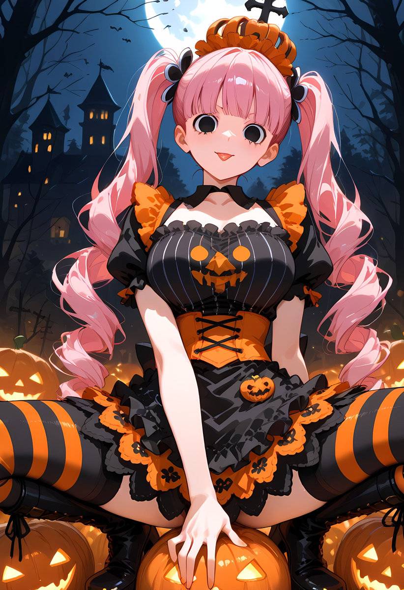 Perona_Halloween Costume-pixiv插画-作品交流服务