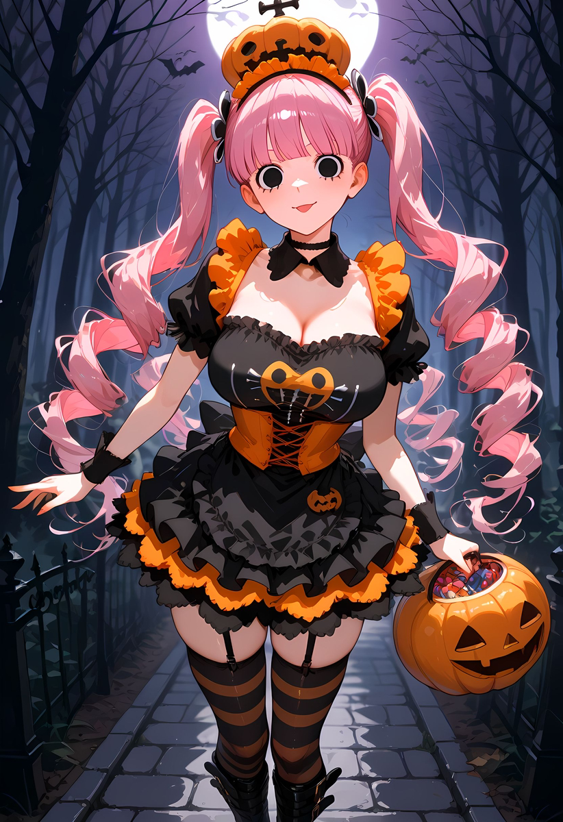 Perona_Halloween Costume-pixiv插画-作品交流服务