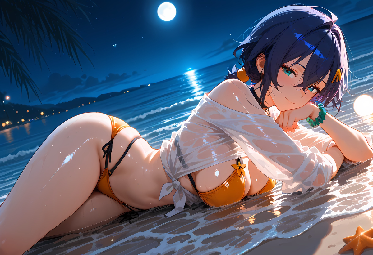 图片[5]-Belle(リン)_zzzero_swimwear-pixiv插画-作品交流服务