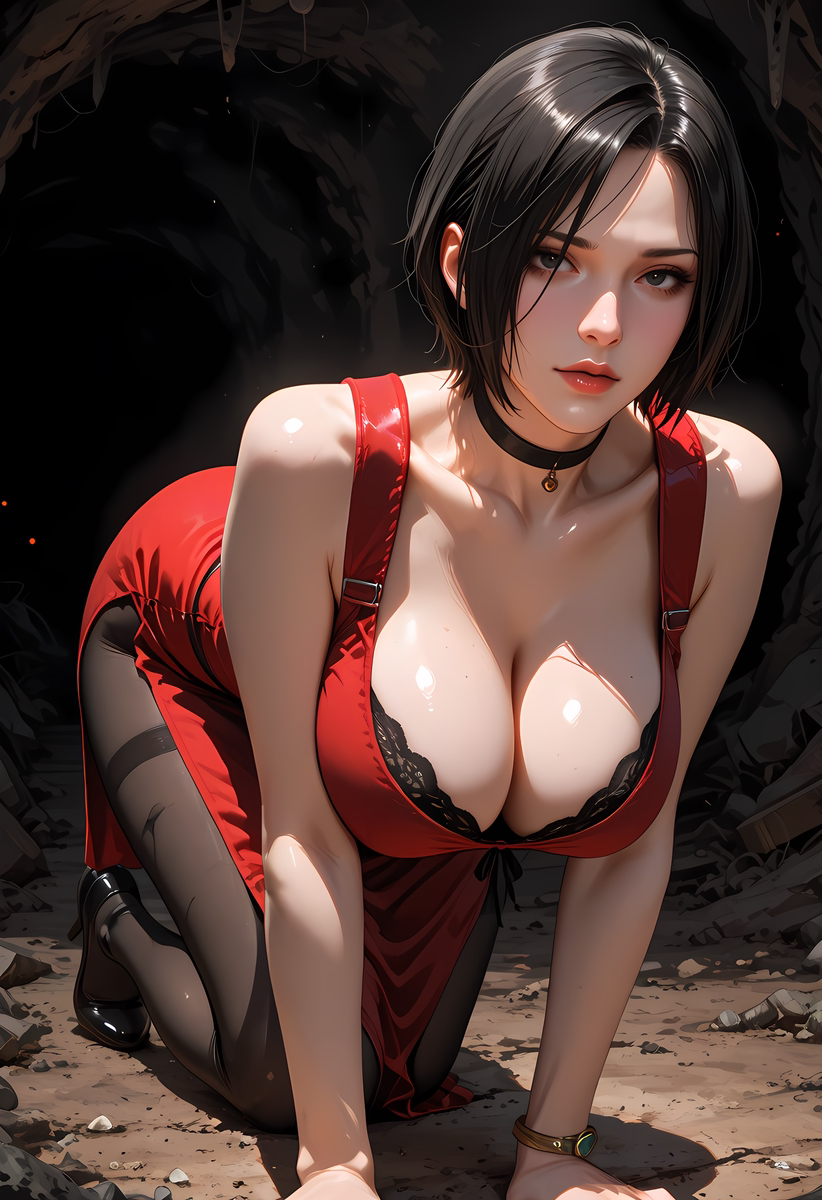 Ada Wong(エイダ・ウォン)_Dress-pixiv插画-作品交流服务