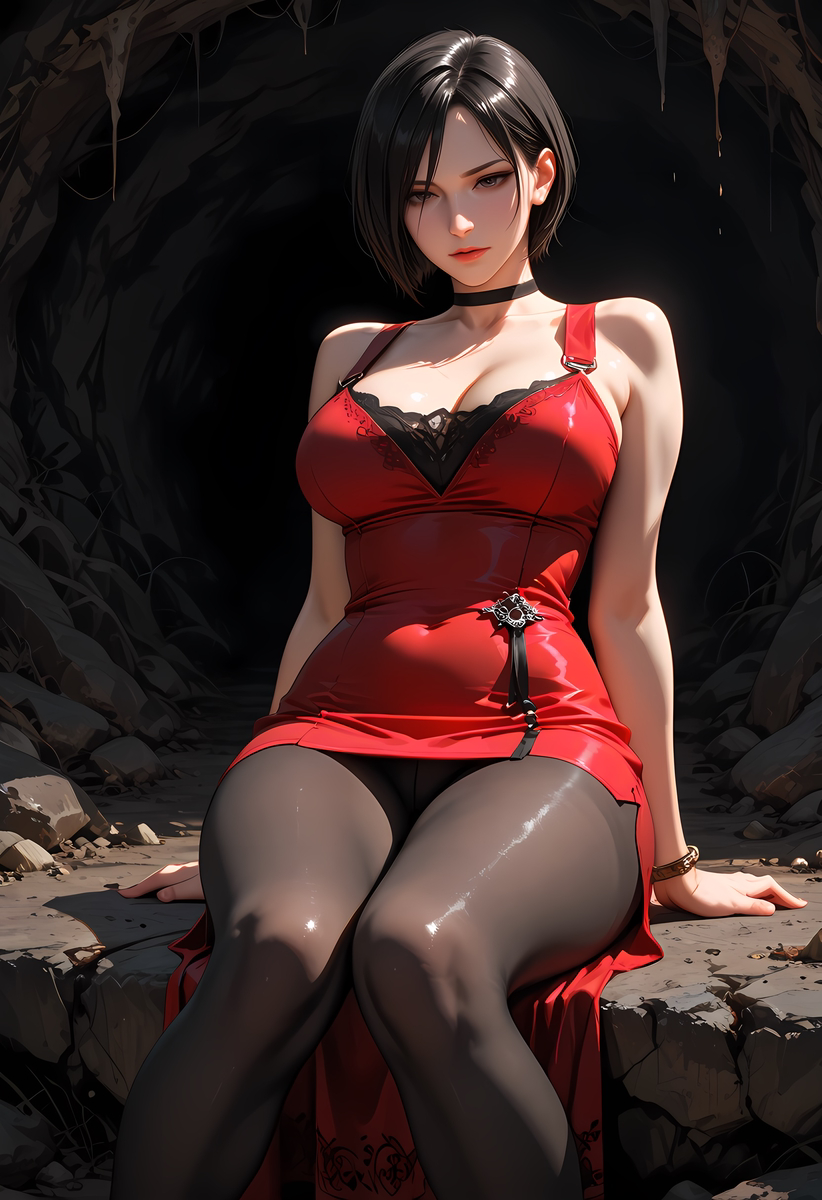 图片[5]-Ada Wong(エイダ・ウォン)_Dress-pixiv插画-作品交流服务