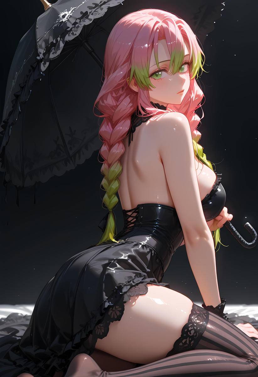 图片[5]-Mitsuri Kanroji(甘露寺蜜璃)_Gothic-pixiv插画-作品交流服务