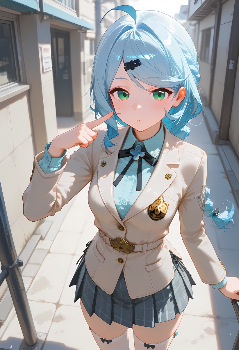 Seed(シード)_zzz School Uniform-pixiv插画-作品交流服务