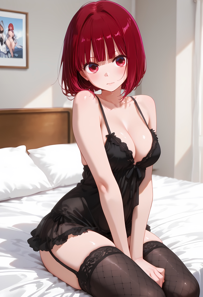 Arima Kana_Bedroom-pixiv插画-作品交流服务