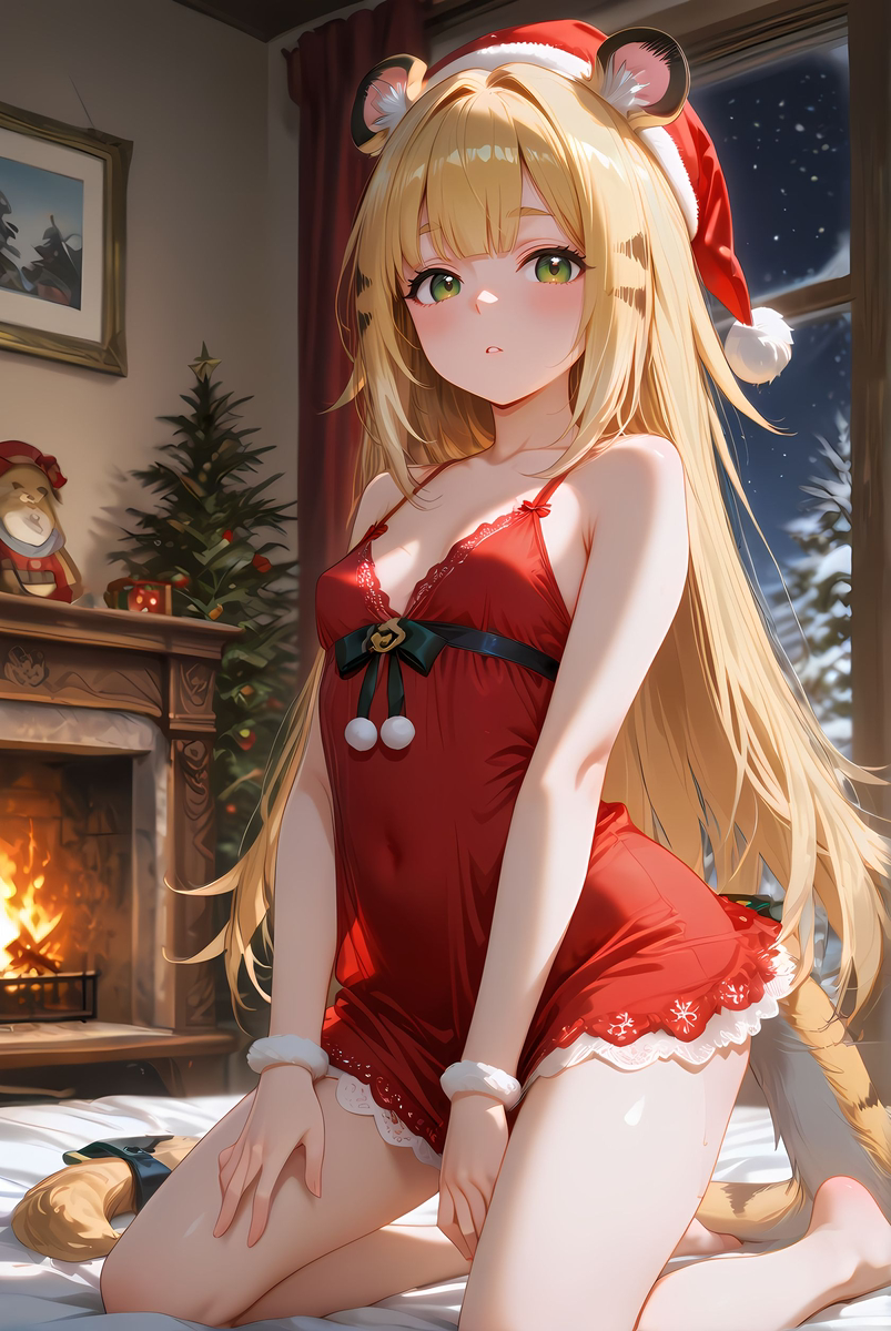 图片[7]-Ju Fufu_Christmas Costume-pixiv插画-作品交流服务