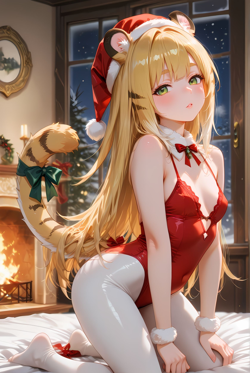 图片[8]-Ju Fufu_Christmas Costume-pixiv插画-作品交流服务