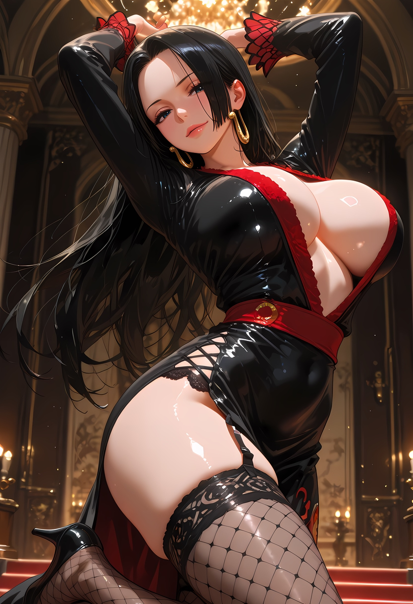 图片[6]-Boa Hancock_Seductive Clothes-pixiv插画-作品交流服务