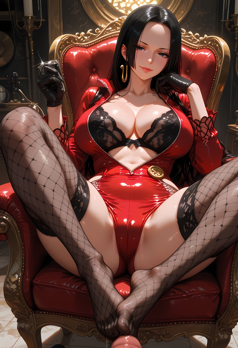 图片[7]-Boa Hancock_Seductive Clothes-pixiv插画-作品交流服务