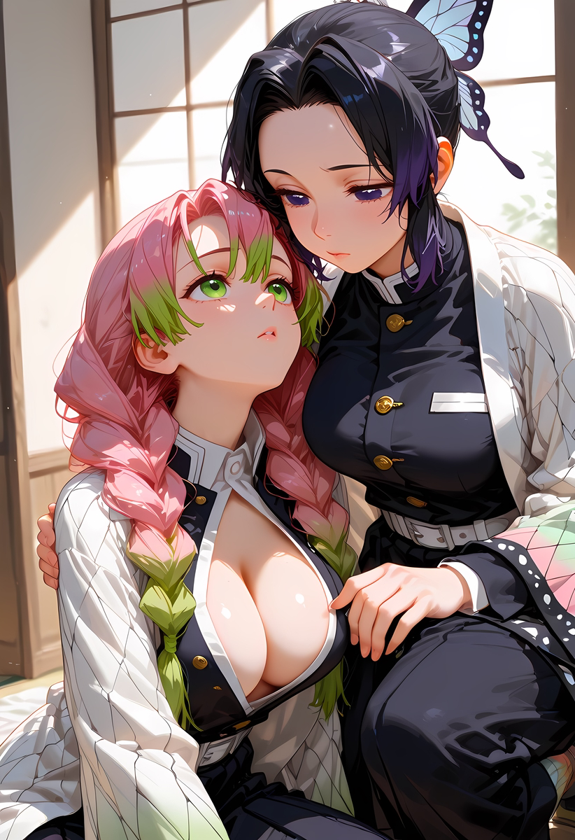 图片[5]-Mitsuri and Shinobu-pixiv插画-作品交流服务